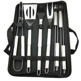 Outil de gril de 4 pcs perle 4 pcs, outils de barbecue en acier