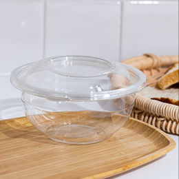 Buy Wholesale Vietnam Disposable Plastic Bowls With Dom Lid 600ml