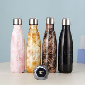 LED Water Bottle Wholesale Smart Sensor Temperature Display - OKADI