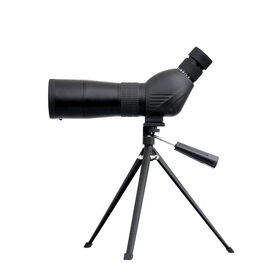 High resolution 20-60x60 spotting scope with metal tripod for hunting, bird watching and camping