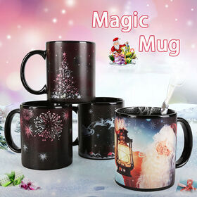 350ML Magic Mug DIY Hot Water Changing Color Ceramic Cup LOGO