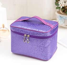 Buy Wholesale China Make Up Organizer Waterproof Cosmetic Case Box Travel Makeup  Pouch Bag With Led Light And Mirror & Make Up Organizer at USD 25.99