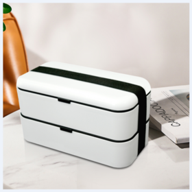 Buy Wholesale China Bento Box Pp Dual-tier Lunch Box Dishwasher