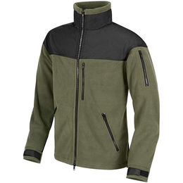 Chaqueta militar negra on sale hombre