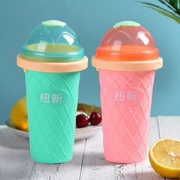 Children's Straw Cup Smoothie Cups, Domed Lids, Plastic Party Milkshake  B4R5 