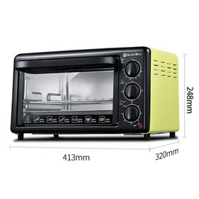 Mini horno eléctrico de 19 litros para uso doméstico en la cocina