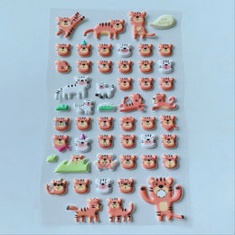 Buy Wholesale China 3d Puffy Sticker Hot Selling Personalized Kawaii Cute  Decoration Cartoon Puffy Sticker & Foam Sticker at USD 0.6