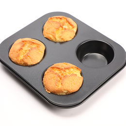 Buy Wholesale China Household Baking Mold Golden Square 6-cup Mini Pound  Financier Cake Bread Mold & Financier Cake Bread Baking Mold at USD 2.99