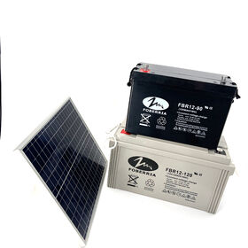 Factory 12V Solar Battery Power Bank Storage Rechargeable AGM Sealed Lead Acid Maintenance-Free UPS battery