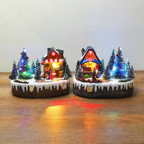 A Christmas Village 2022 2022 Custom Christmas, Resin Lighted Xmas Village,Snow-Covered, Led,  Animation, Decoration, Gift, Resin Holiday Ornament Christmas House Light  Christmas Gift - Buy China Christmas Decoration On Globalsources.com