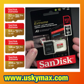 Achetez en gros Offre à La Une Pour Sandisk Extreme Pro Carte Micro Sd 64  Go 128 Go 256 Go 400 Go 512 Go Sandisk Extreme Pro Hong Kong SAR et Pour