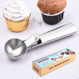 Rose Gold Ice Cream Spoon Stainless Steel Ice Cream Tool Cookie Scoop  Icecream Spoon Kitchen Sticks Mashed Potatoes Watermelon