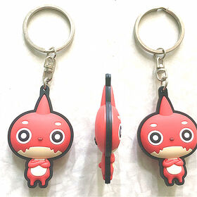 Porte-clés personnalisés en caoutchouc PVC en gros pour la promotion