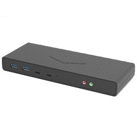 High quality USB C Dual 4K Universal Power Delivery Laptop Docking Station
