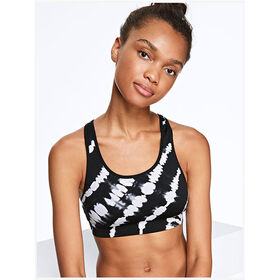 Weicher Sport-BH für Damen, Batikmuster - Ideal für Fitness und Training