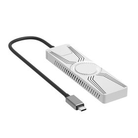 Aluminum Thunderbolt 3 to NVMe SSD Enclosure Thunderbolt 3 External hard drives for Laptop With Intel Certificated