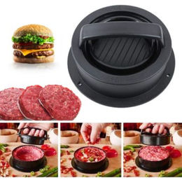 Burger Press Double Hamburger Maker Patty Meat Beef BBQ Non-Stick