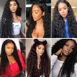 curly frontal styles