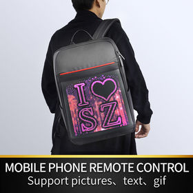 Buy Wholesale China Led Writing Boards On Backpack,media Light Up