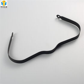 Supports d'angle en aluminium personnalisés en forme de U, pièces de quincaillerie d'estampage OEM en acier inoxydable