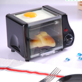 🔥🔥 Oven just in 2450🔥🔥 3 IN 1 BREAKFAST MAKER PORTABLE TOASTER