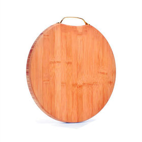 Compra Tablero redondo para pizza, placa de madera circular, tabla