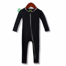 Baby Jumpsuit Cute Newborn Baby Bamboo romper with Long Sleeve