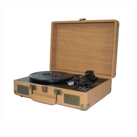 Best price Suitcase Turntable Vintage LP Record Player/usb Phonograph with Built-in Speakers
