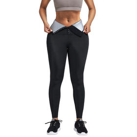 OEM et ODM Logo Personnalisé Impression Sport Leggings Femmes Fitness Contrôle du Ventre Taille Cintre Corset Leggings