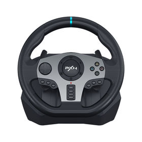 PXN V9 Volant de Jeux, PC Volant avec Pédales et Levier de