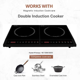 Double burners countertop High quality cooker double heads induction stove 3600W induction cooker