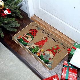 Christmas Door Mat Xmas Welcome Non-Slip Washable Door Mat Rug - China  Christmas Decoration and Christmas Ornament price