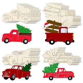 Camion en bois - Truck - En bois - Fabriqué en Europe - Artisanale