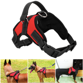 Wholesale TUFFHOUND dog harness Vest Set luxury dog harness I-shaped pet  chest and back From m.