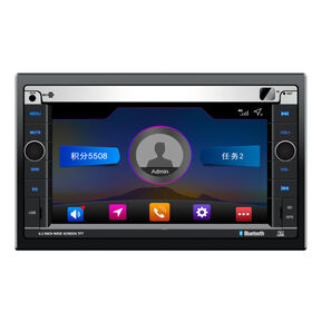 1din 6.2inch écran Carplay Android-auto Radio Voiture Stéréo Bluetooth Mp5  Player 2usb Fm Récepteur Le