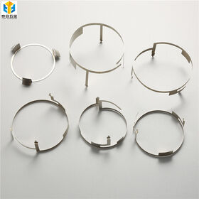 OEM stamping curved steel saddle flat washers carbon steel custom spring washer