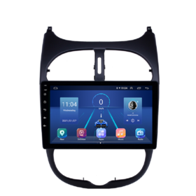 Buy Wholesale China Car Audio Stereo Touch Screen Lcd Autoradio 2 Din  Android 10 Dashboard Auto Radio For Peugeot 307 & Car Audio Stereo at USD  115
