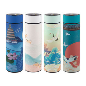 Buy Wholesale China Water Bottle For Kids Smart Vacuum Flask Digital  Stainless Steel Cup 420ml 320ml Child & Water Bottle For Kids at USD 4.1