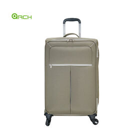 Ensemble de 3 valises de voyage pliables à roulettes en aluminium, roues d'aviation, 19", 24", 28"