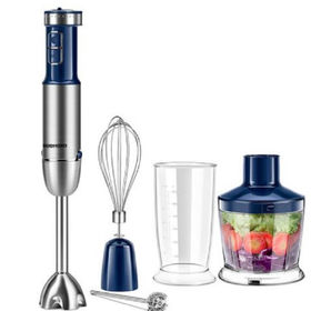 Buy Wholesale China 400w Commercial 5 In 1 With Chopper Hand Held Stick  Blender Juicers Immersion Powerful Blender Stick & Powerful Blender Stick  at USD 17.8