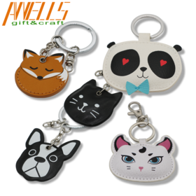 Buy Wholesale China New Style Designer Custom Leather Keychain