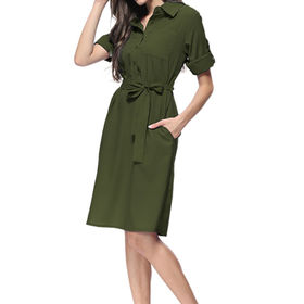 half shirt dress