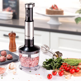 Buy Wholesale China 3 In 1 Immersion Blender Electric Mini Blender Portable Stick  Hand Blenders 600w & Electric Hand Blender at USD 12.8