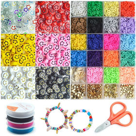 Clay Beads Jewelry Making Kit 10,500PCS - Complete Bracelet Making Kit for  Kids