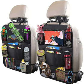 1 Stück/2 Stück Autositz-Rücken-Organizer, 9 Aufbewahrungstaschen mit  Touchscreen, Tablet-Halter, Schutz für Kinder, Kinder, Autozubehör