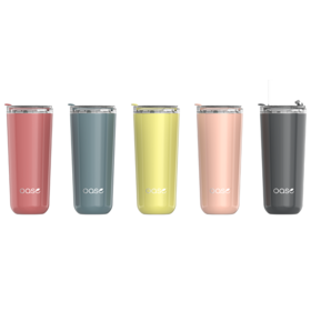 Copo Térmico de Aço Inoxidável com Design Moderno, Parede Dupla Isolada para Café com Tampa - Venda por grosso