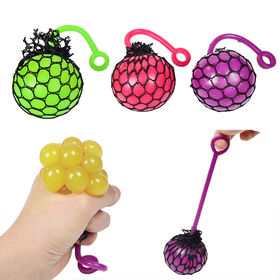 1 pcs Squeeze Squeeze Fidget Toys Boules de maille, bille de relief de  stress de deux