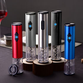 Wholesale ABS wine corkscrews automatic battery operated electric wine opener bottle opener