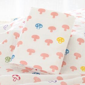 Super bequeme Babydecke aus Bambus-Baumwolle mit verschiedenen Druckmustern, Anpassung willkommen