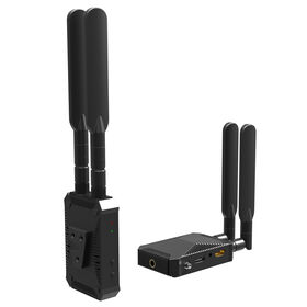 楽天カード分割】 WNLINK 伝送距離300m ワイヤレスHDMI フルHD 黒